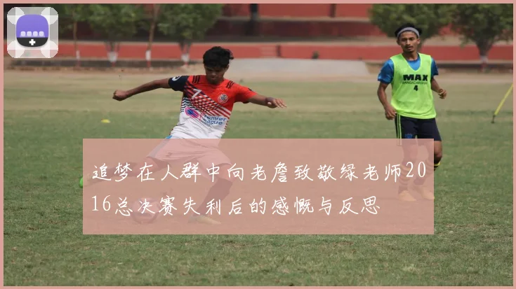 追梦在人群中向老詹致敬绿老师2016总决赛失利后的感慨与反思