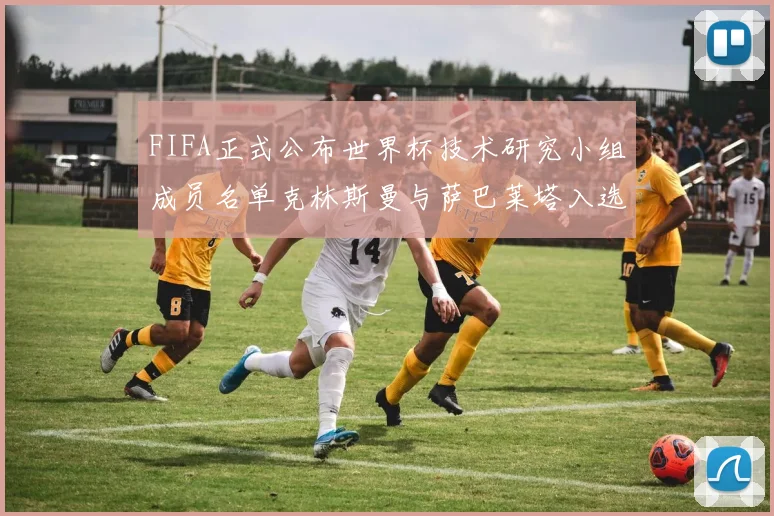 FIFA正式公布世界杯技术研究小组成员名单克林斯曼与萨巴莱塔入选